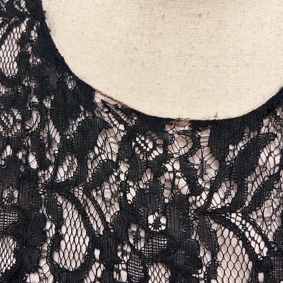 Taylor Black Lace Dress, Size 8 - Picture 4 of 17